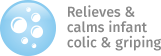 Relieves and calms infant colic and griping